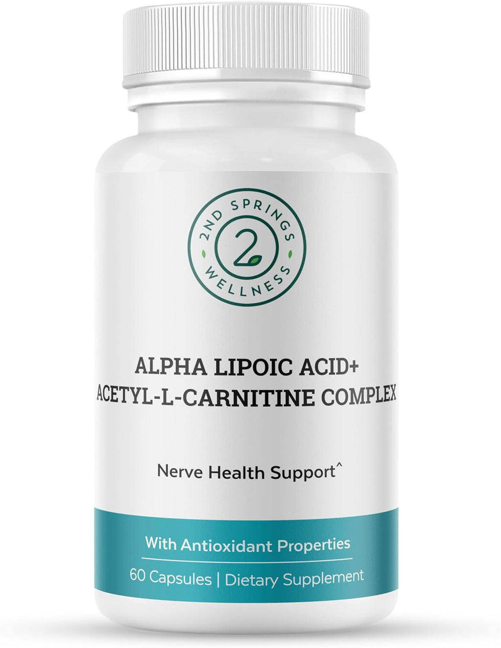 ALA + ALC Complex | Alpha Lipoic Acid (225 mg) + Acetyl-L-Carnitine (525 mg) - Antioxidant & Mitochondrial Support | Promotes Energy, Focus & Healthy Aging, 60 Capsules