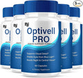 BLUE VIBE Optivell Pro Eye Health Supplement, OptivellPro Max Strength Overall Vision & Sight Wellness Supplement, Optivell Pro Advanced Vision Support and Eye Health Formula (5 Pack - 300 Capsules)