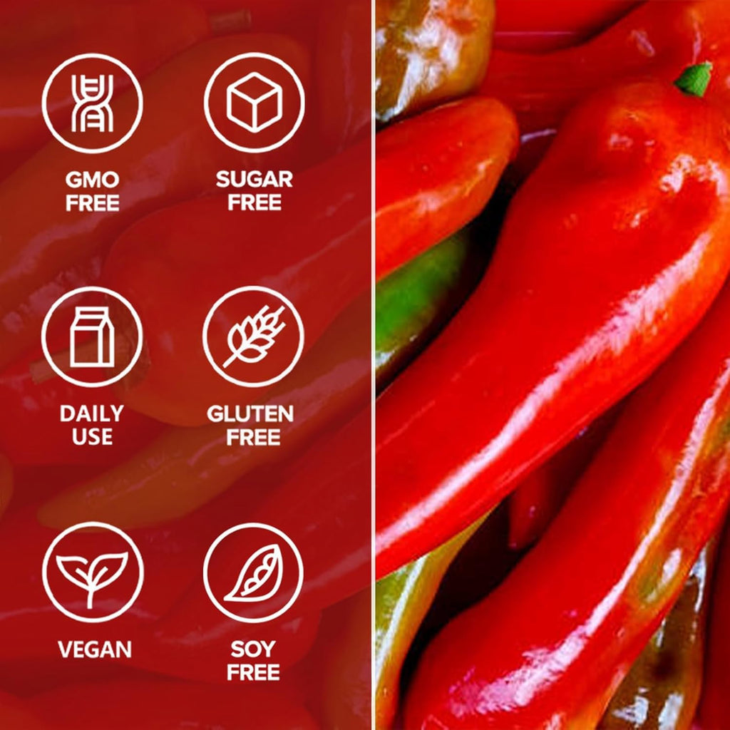 Cayenne Pepper Drops - VelestOff Cayenne Circulation Blood Pressure Blend - Cayenne Pepper Hawthorn Beet Root Turmeric Vitamin K2 D3-2 OZ (1 PCS)