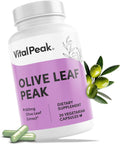 Olive Leaf Peak 500 mg - Immune System Support, Cardiovascular Health Support & Joint Comfort Support - Olive Leaf Extract Capsules - Natural Supplement - Vegan, Non-GMO, Dairy Free - 30 Capsules