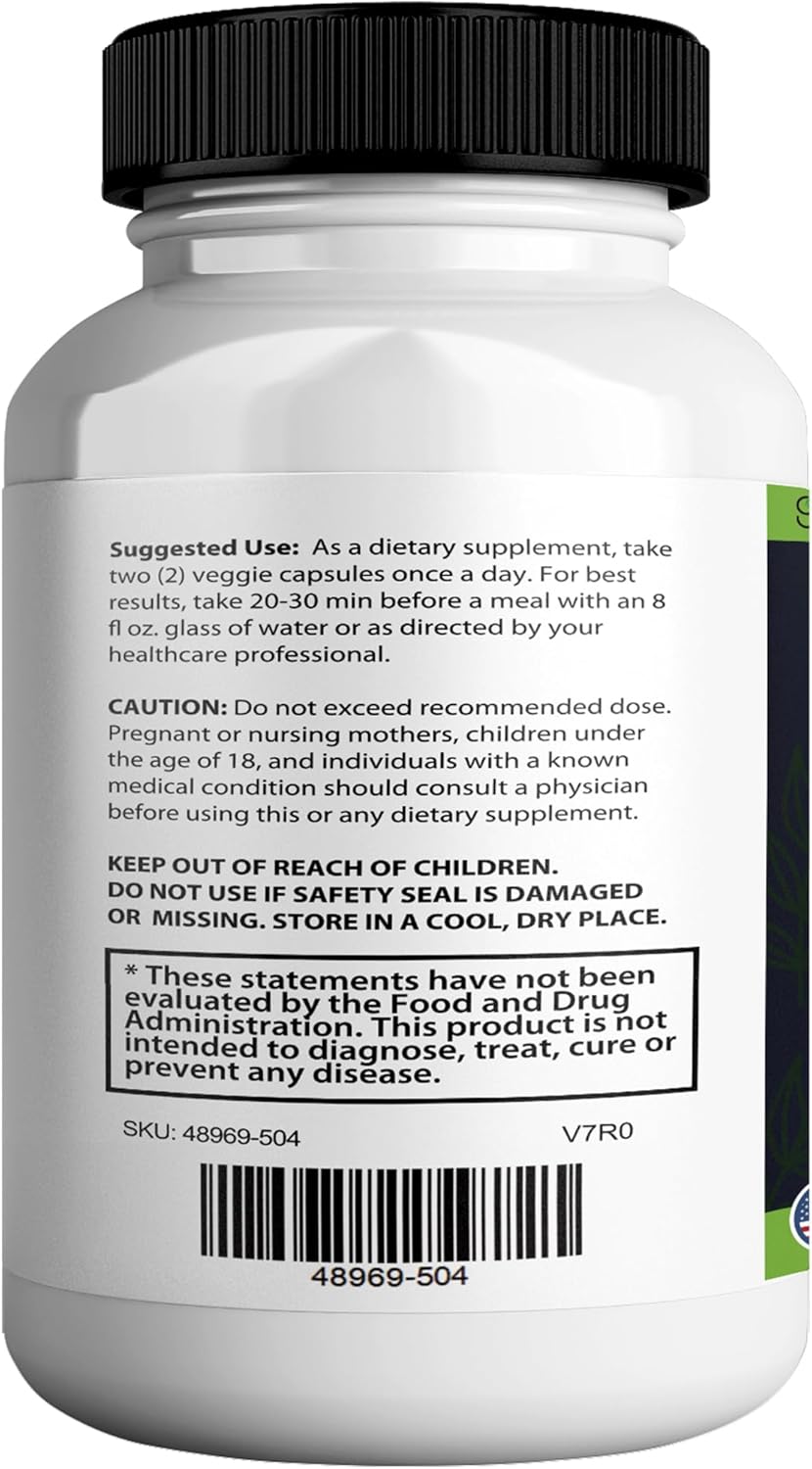 Proto Max Flow Extra Strength Prostate Support, Natural Herbal Supplement with Saw Palmetto, 60 Capsules (5)
