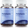Amazon Elements - Melatonin 10mg Gummies, Supports Restful Sleep, Strawberry, 60 Count (Previously Revly) (Pack of 2)