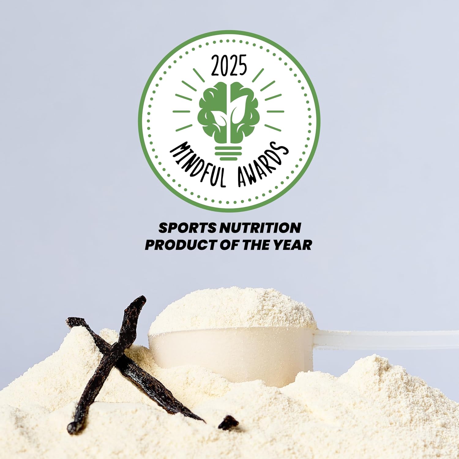 Kick Plant Protein Powder, Vanilla Flavor, 20 G Protein, Gluten Free Workout Supplement with Aminos Acids to Support Fitness Goals & Gut Health, No Sugar, No Artificial Flavors, 28 Servings