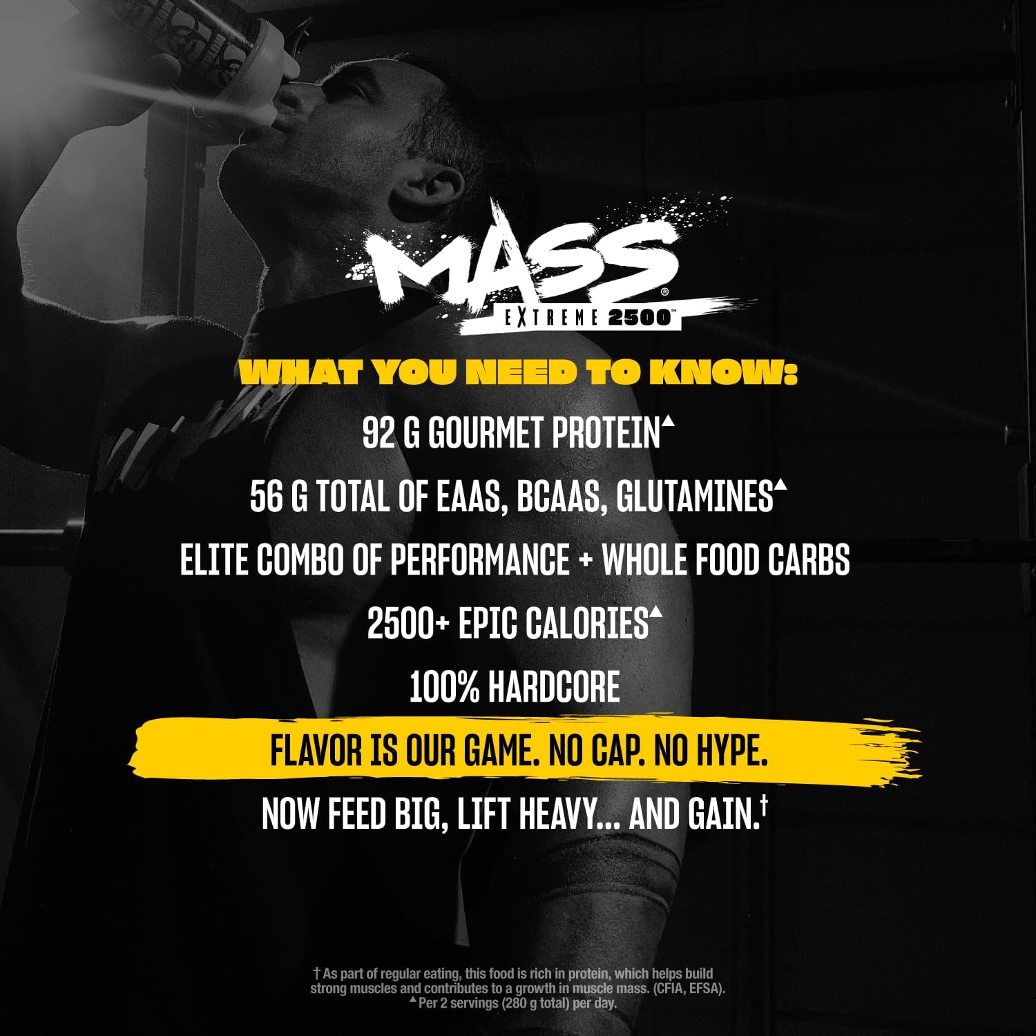 Mutant Mass Extreme Gainer – Whey Protein Powder – Build Muscle Size and Strength – High Density Clean Calories (Triple Chocolate, 12 lbs)