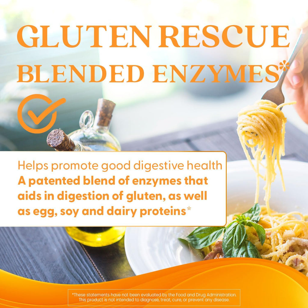 Doctor's Best Gluten Rescue with Glutalytic, Non-GMO, Vegan, 60 Count (Pack of 1)