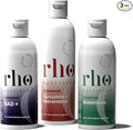 Rho Nutrition - Cellular Health Essentials Bundle – Liquid Liposomal Supplements for Healthy Aging & Cellular Support - NAD+, Curcumin + Resveratrol, & Glutathione (3 Pack)