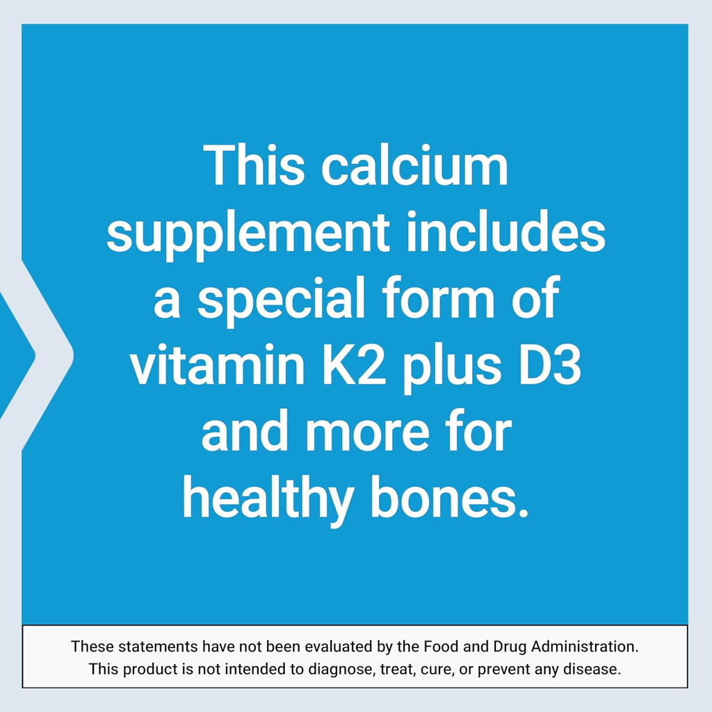 Life Extension Bone Restore Elite Calcium Supplement with Super Potent K2, Calcium, Vitamin D3, Magnesium, Boron, zinc, Vitamin K2, for Bone Health, Gluten-Free, Non-GMO, 120 Capsules
