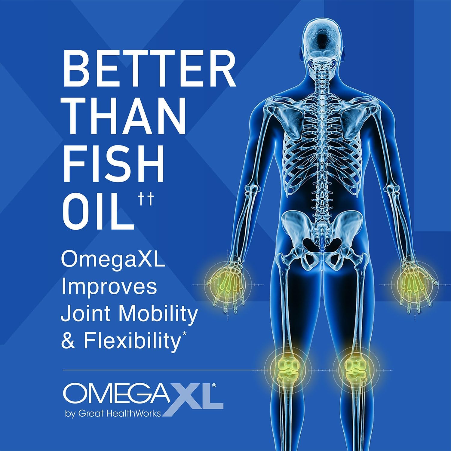 OmegaXL Powerful Joint and Muscle Support Supplement (60 Count) & Probiotic XL - PreforPro, DE111, Shelf Stable - Promote Healthy Gut Flora Growth (30 Veggie caps)