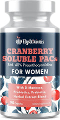 72mg PAC, Cranberry Pills for Women