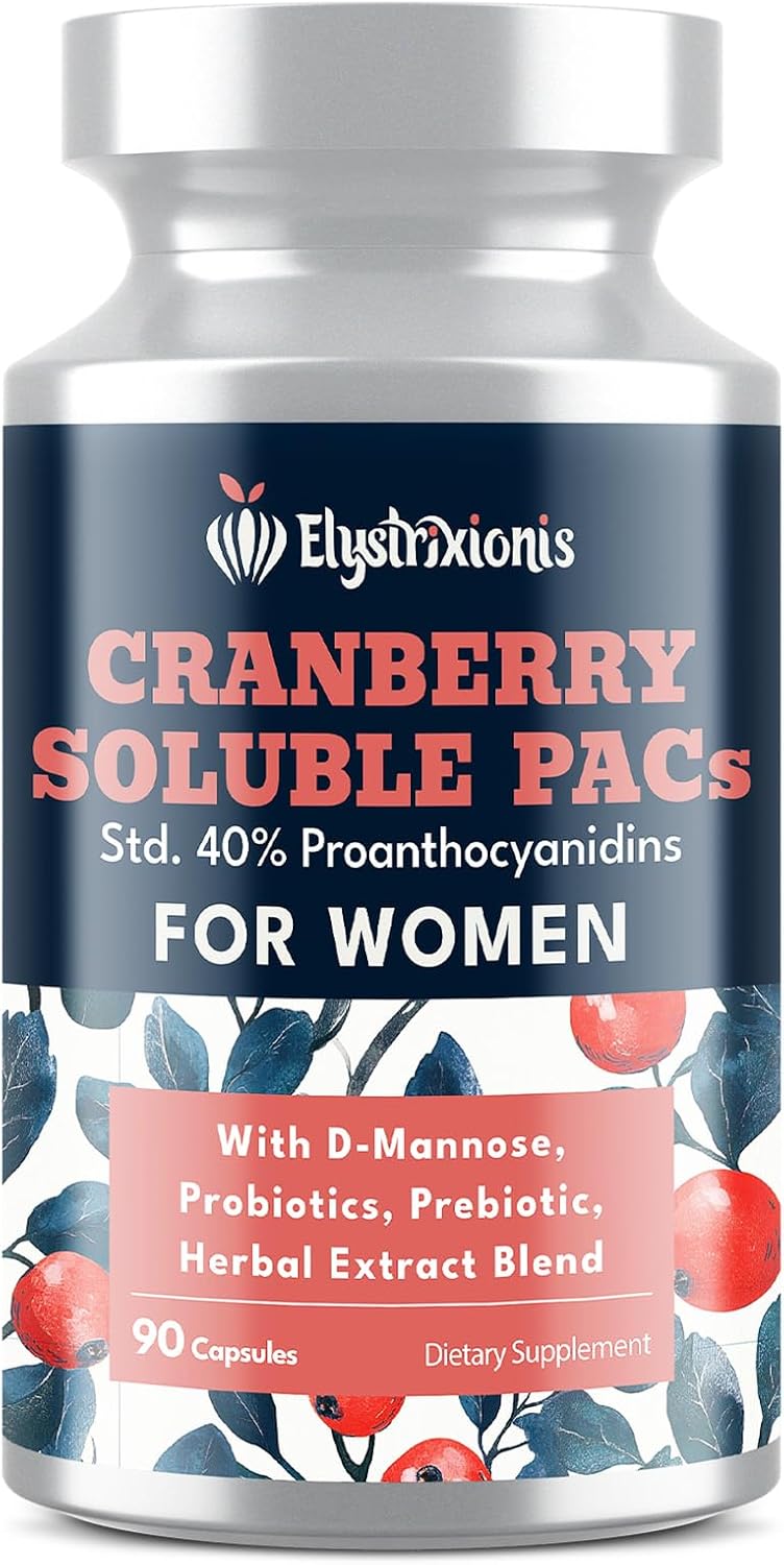 72mg PAC, Cranberry Pills for Women