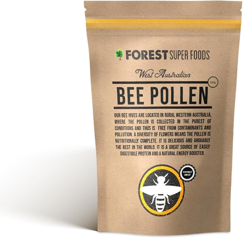 Western Australian Bee Pollen Granules 250g | Premium Quality + Not Imported | Nutrient-Rich Complete Food from