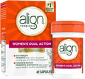 Align Probiotic, Women's Dual Action, Probiotics for Women, Multi-Strain Probiotic with Chaste Tree, Supports Feminine Health*, Relieves Occasional Bloating, Gas, Abdominal Discomfort*, 42 Capsules