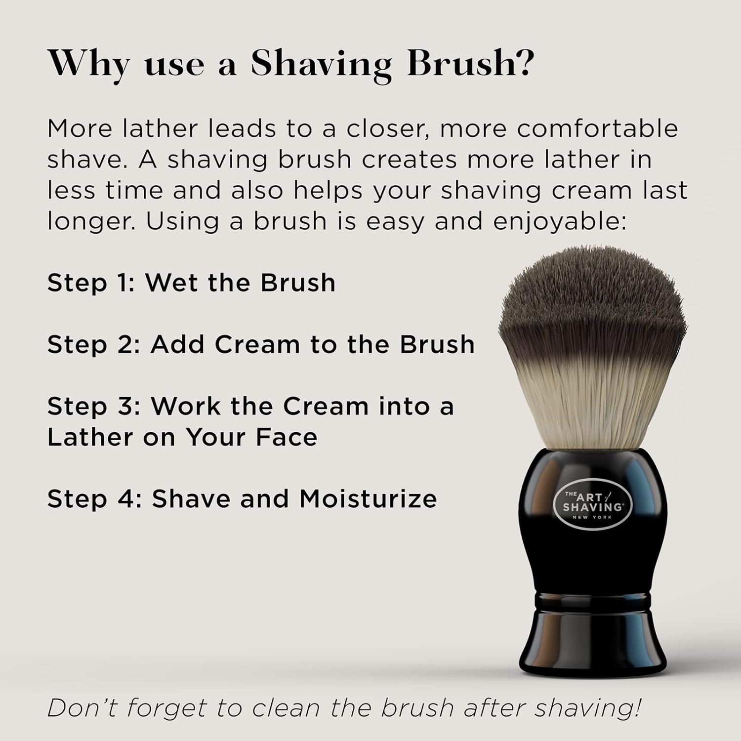 The Art of Shaving Sandalwood Shaving Cream for Men – Protects Against Irritation and Razor Burn – Hydrates and Nourishes Dry Skin – Clinically Tested for Sensitive Skin – 2.5 oz