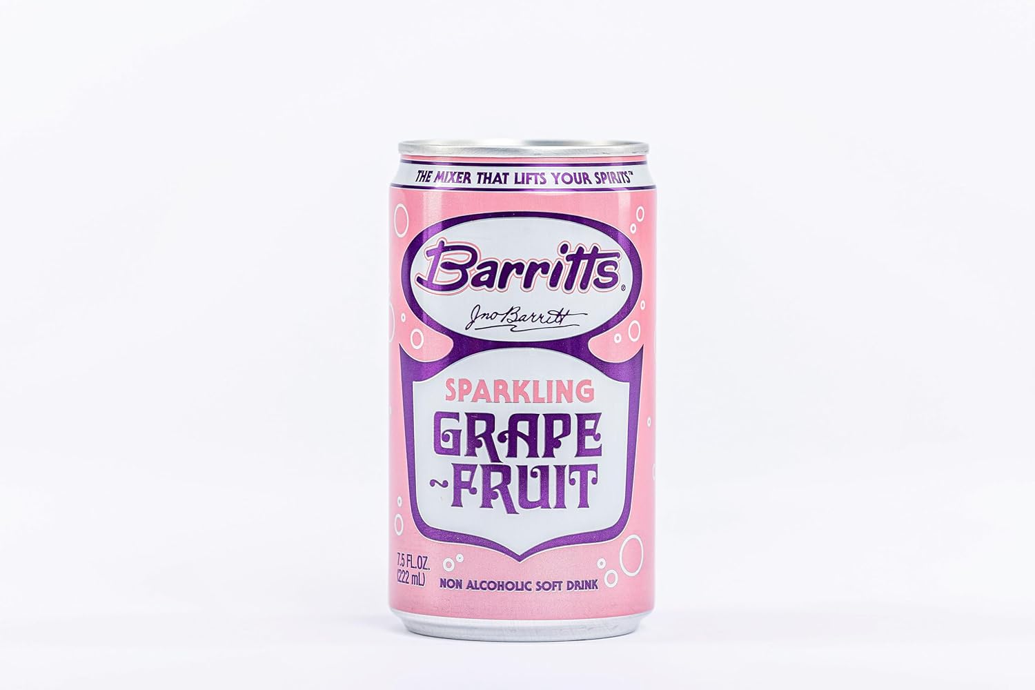 Barritt's Mixers - Sparkling Grapefruit Soda, Non-Alcoholic Soda Cocktail Mixer, 7.5 fl oz Cans, 24 Pack, Mini