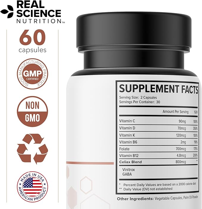 Celi-Act Miracle is a Natural Supplement to Support Celiac Discomfort and Digestive Health