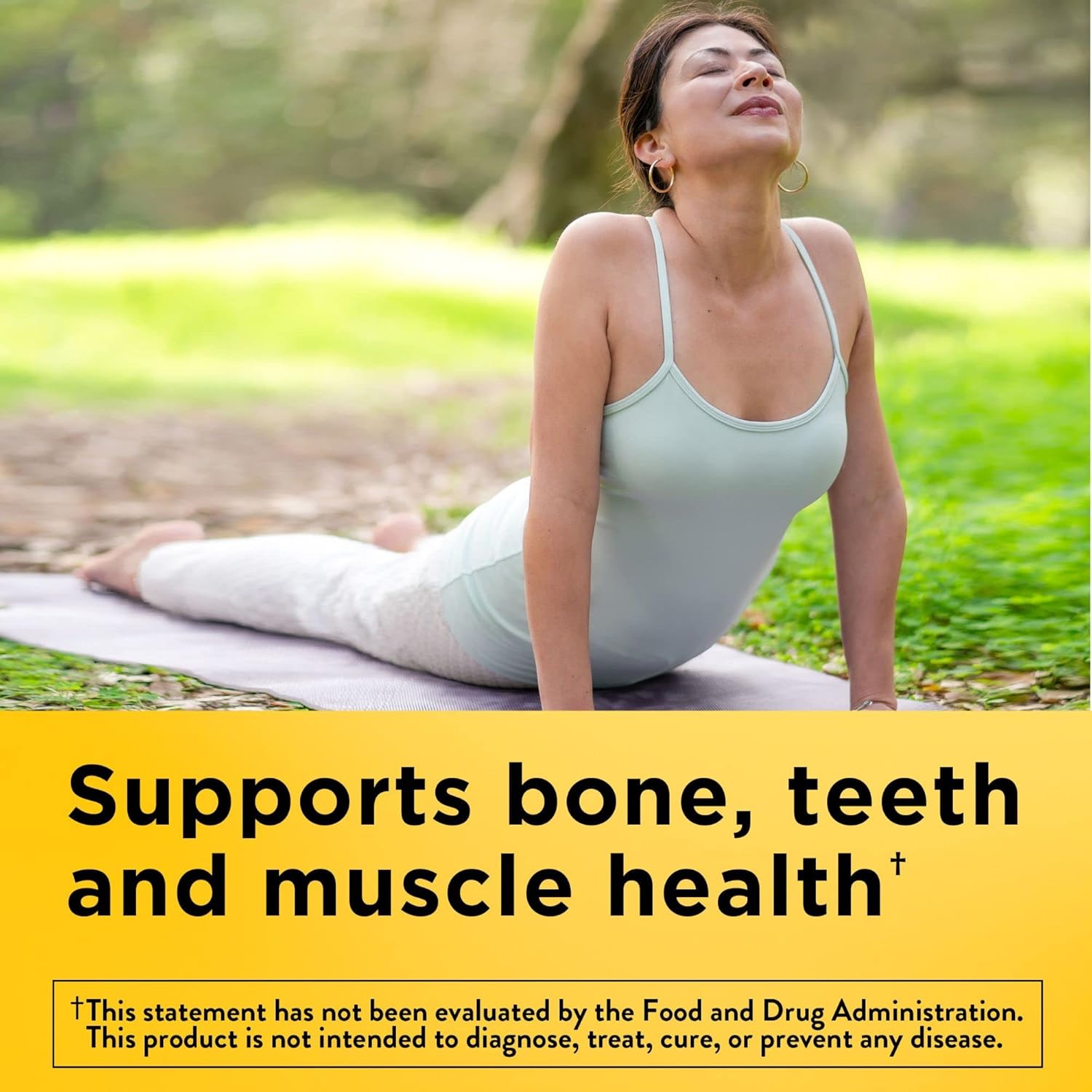 Nature Made Vitamin D3 1000 IU (25 mcg), Vitamin D Supplement for Bone, Teeth, Muscle and Immune Health Support, 100 Softgels, 100 Day Supply