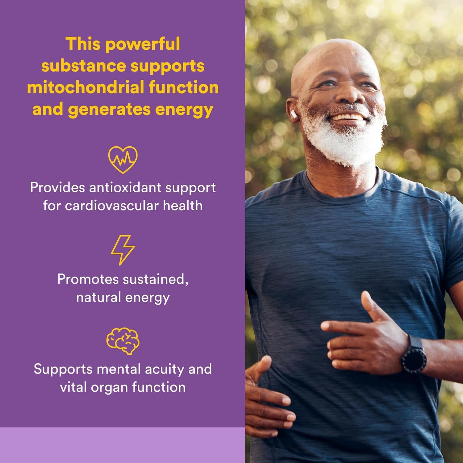 Natural Factors Ubiquinol Active CoQ10 200 mg, High-Absorption Coenzyme Q10 Supplement for Energy, Heart and Cognitive Support, 100mg, 30 Softgels