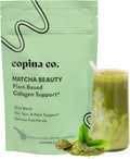 Matcha Beauty Vegan Collagen Booster Drink Blend: Plant Based Collagen Support Smoothie Drink Vegan Creamy Blend | Matcha Flavor | 1 Bag - 25 Servings per Bag