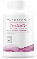 Theralogix, OvaNAD+ Egg Quality Support, Nicotinamide Riboside (NR) & Pterostilbene Supplement, Supports Cellular Energy, Ovarian Function & Reproductive Health, 90-Day Supply, 90 Count