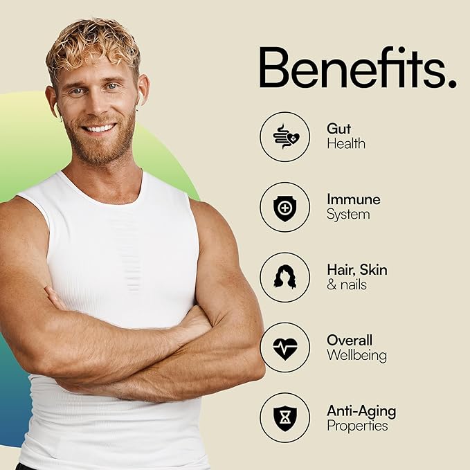 Heylo Premium Colostrum Powder – 100% Pure, Grass-Fed Bovine 40% IgG Supplement, Natural Gut Health Bloating Immunity Skin & Hair, Muscle Recovery, Rich in Immunoglobulins, 60 Servings