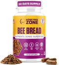 Bee Bread Capsules – Nutrient-Rich Superfood for Energy Boost, Immune Support Supplement | Non-GMO, Gluten-Free, 60 Easy-to-Swallow Veggie Capsules