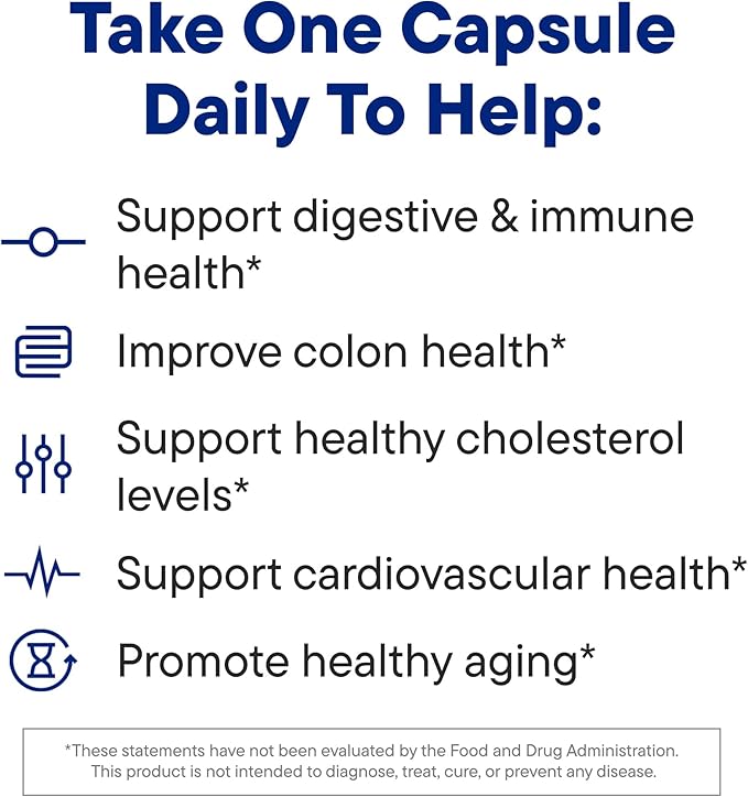Daily Nouri Men’s Complete Probiotic | Supports Digestion, Immunity, Colon Health, Cardiovascular Function, Cholesterol | 5 Clinically Studied Strains + Selenium & Omega