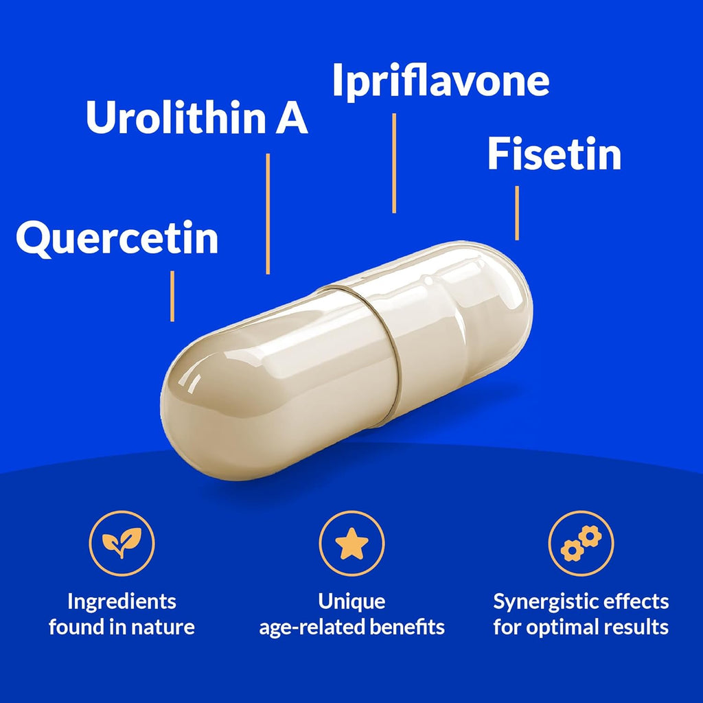 Brain Health Supplement - 60 Count - Support Strong Memory, Recall - Protect Against Normal Age-Related Cognitive Decline