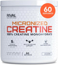 RIVAL NUTRITION Micronized Creatine (60 Serving)