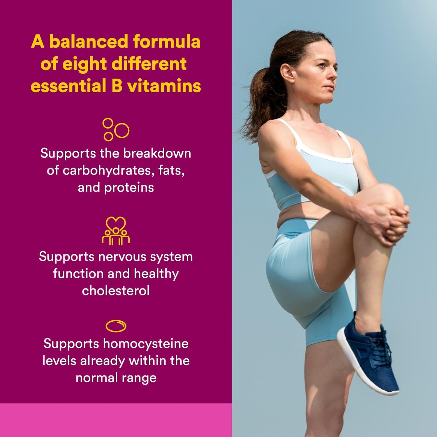 Natural Factors, BioCoenzymated Active B Complex, 60 Capsules (60 Servings)