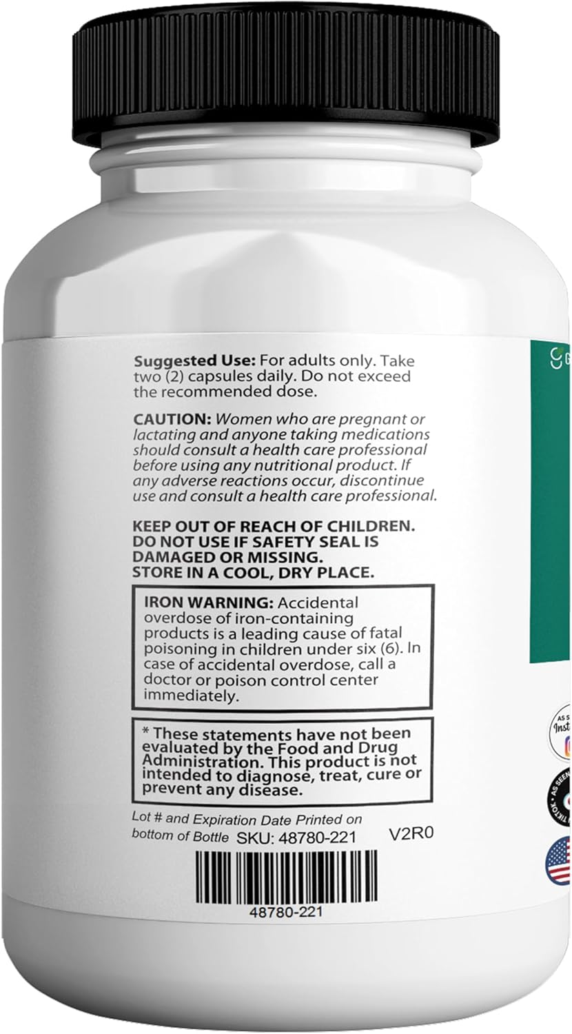 Fungus Break Pro Max Nail & Hair Supplement, 60 Capsules, Biotin 5000mcg with Vitamins & Herbal Blend (1)