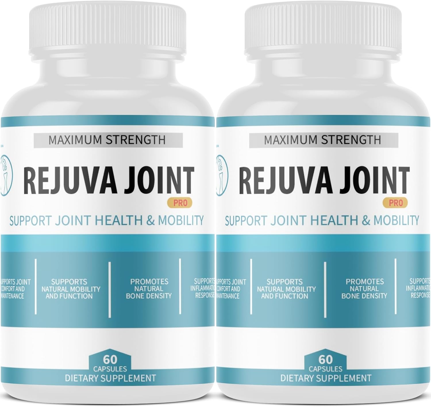 Rejuva Joint Maximum Strength Joint Support Supplement, 60 Capsules, Vitamins and Minerals (2)