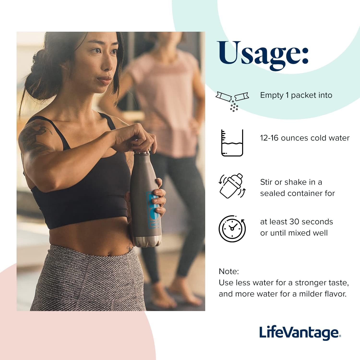 LifeVantage AXIO Regular Energy Drink Powder, Nootropic Supplement, Focus & Mood Support, with L-theanine, Green Tea, B Vitamins, DMAE, Quercetin & Pine Bark, Purple Grape, 30 Packets
