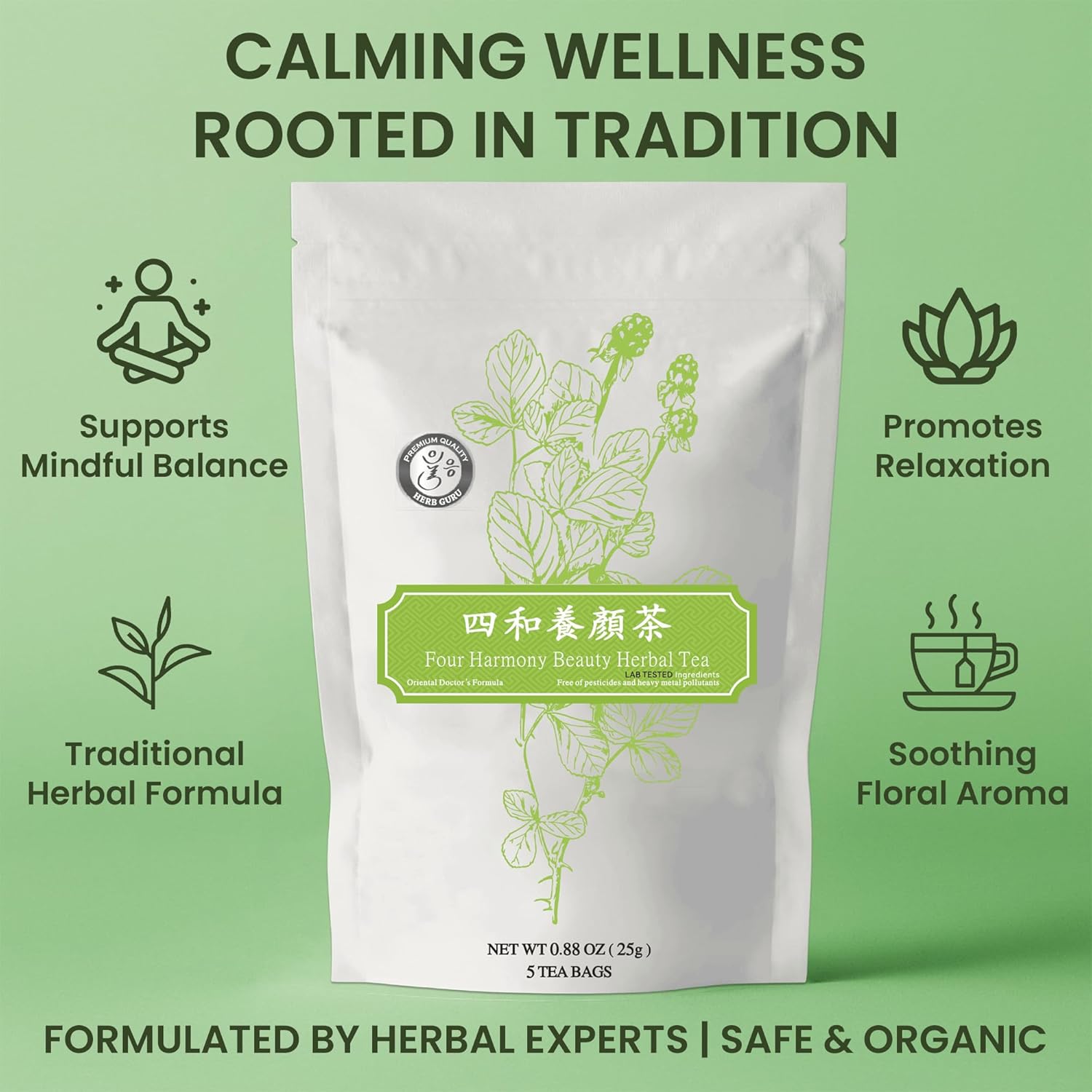 Herb Guru - Four Harmony Beauty Herbal Tea