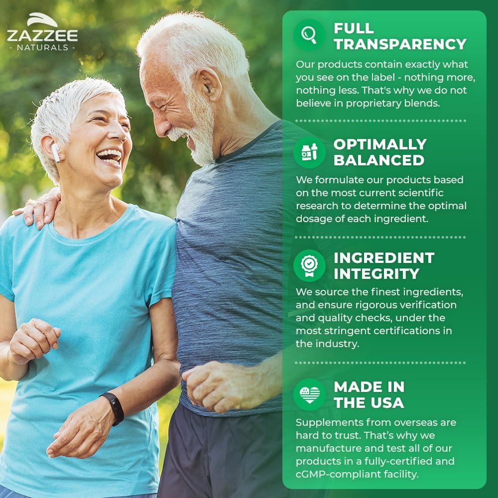 Zazzee Extra Strength Alpha GPC Choline, 700 mg per Serving, 75 Vegan Capsules, 100% Pure Pharmaceutical Grade, 100% Vegetarian, Standardized for Potency and Purity, All-Natural and Non-GMO