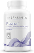Theralogix Remplir Nutritional Supplement - 90-Day Supply - B12 Vitamin & Chelated Magnesium Supplement - Supports Heart Health, Bone Health & More - NSF Certified - 90 Tablets