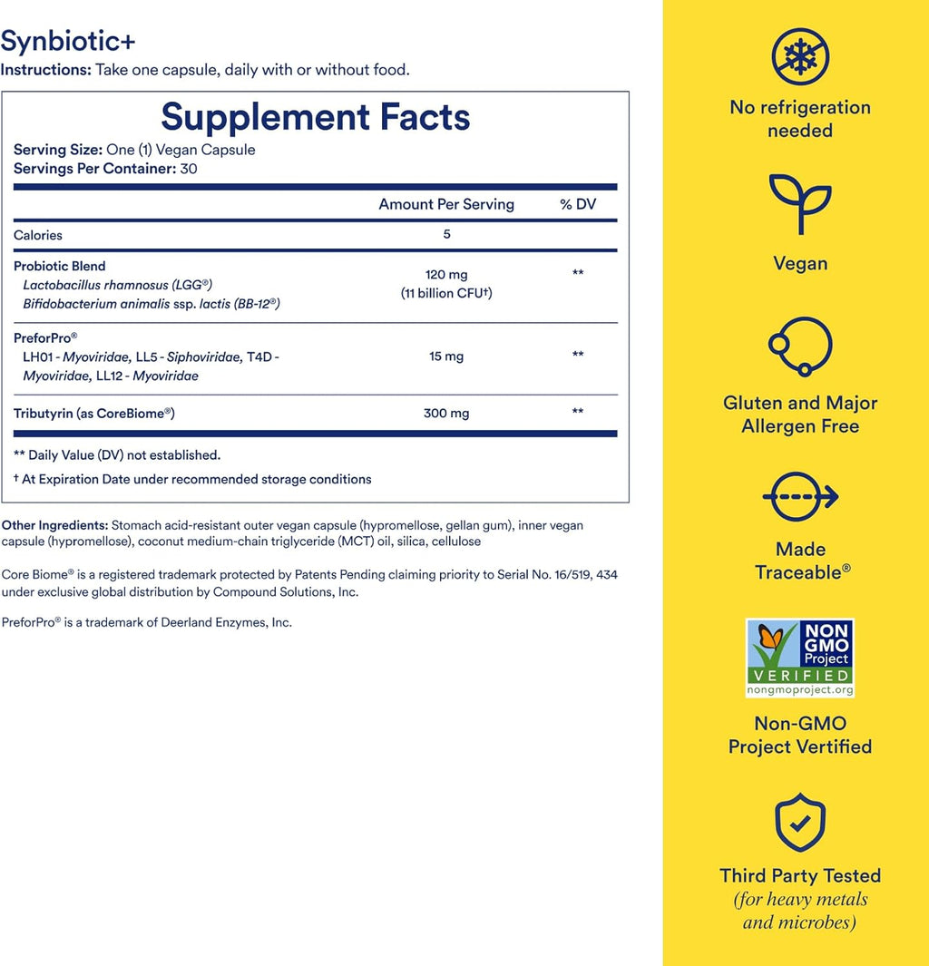 Ritual Multivitamin for Women 18+ & Daily Gut Health Support, 30 Days Supply