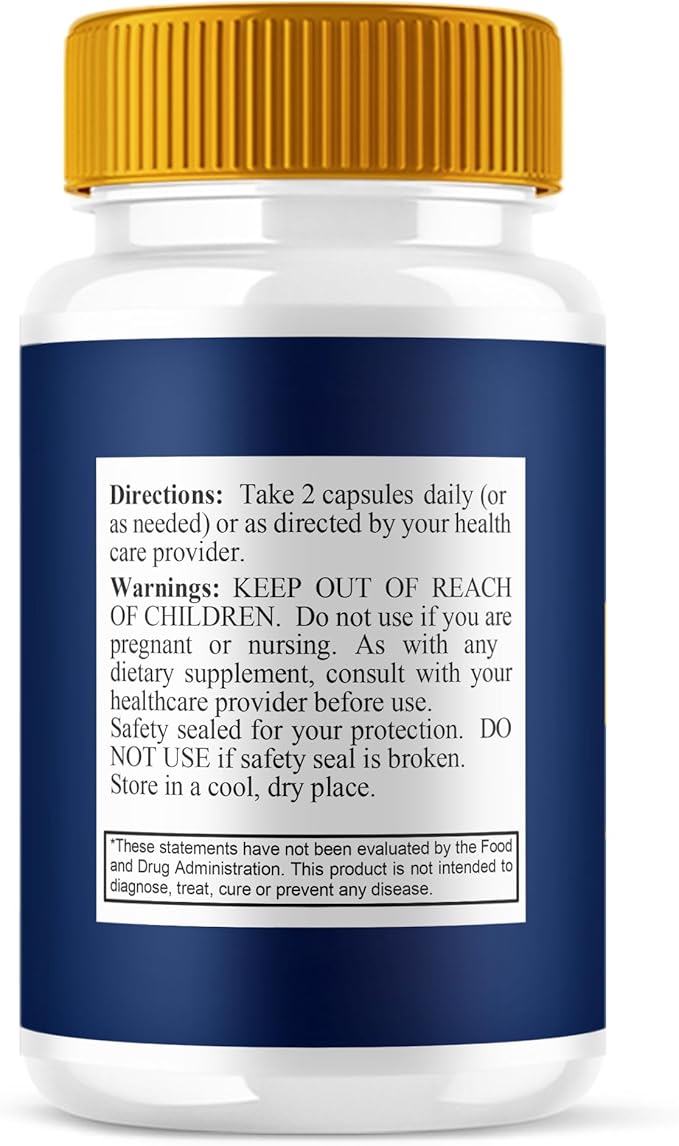 BLUE VIBE Iron Vision Advanced Eye Health Supplement, IronVision Max Strength Overall Vision & Wellness Supplement, Iron Vision Advanced Vision Support and Eye Health Pills (1 Pack - 60 Capsules)