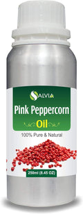 Pink Peppercorn (Schinus molle) Essential Oil 100% Pure & Natural Undiluted Uncut - Use for Aromatherapy - Therapeutic Grade - 250ml