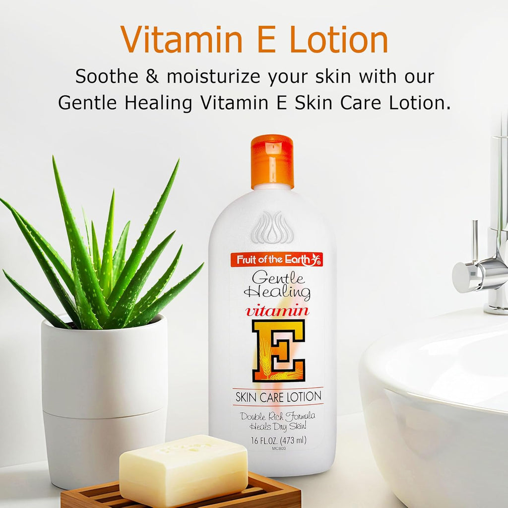 Fruit of the Earth Vitamin E Lotion 16 oz (3 Pack)