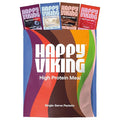 Happy Viking Travel Pack Sampler Protein + Superfoods Powder, Created by Venus Williams, 30G Protein, Low Carb, Keto, Vegan, Gluten-Free, Non-GMO, Complete Meal Replacement, 12 Travel Packs