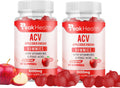 Apple Cider Vinegar Gummies with Vitamins - Delicious Apple Flavor for Women's Health, Metabolism Support & Digestive Wellness, 1000mg ACV with B12, B6, Folic Acid, 120 Vegan Gummies