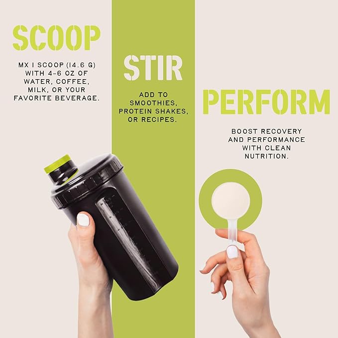 Iron Feather Collagen Powder | Unflavored | Multi-Collagen Protein with Vitamin C | Supports Joints, Tendons, Recovery, Skin, Hair and Nails | 10g Protein per Scoop | Clean and Functional Nutrition