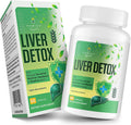 Liver Cleanse Detox & Repair – 25-in-1 Herbal Liver Support Milk Thistle Supplement - TUDCA, NAC, Chanca Piedra, Artichoke, Beet Root – Supports Liver Cleanse & Gut Health – 60 Vegan Capsules