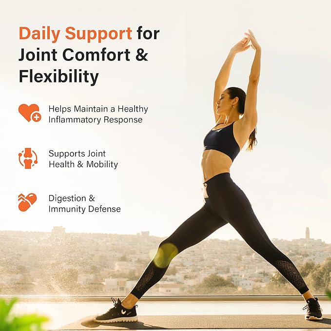 Sleeve Stars Turmeric Curcumin Supplement with Ginger & Black Pepper Bioperine, Joint Supplements for Men & Women, Joint Support & Inflammation Relief, Non-GMO Gluten-Free & Vegan, 1000mg 60 Cap