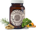 Wooden Spoon Herbs - Brain Bloom | Organic Brain Supplement for Memory and Focus with Rosemary, Bacopa, Lions Mane, Gotu Kola & Ginkgo Leaf & Turmeric | Gluten-Free, Non-GMO, Vegan (60 CT, Capsules)