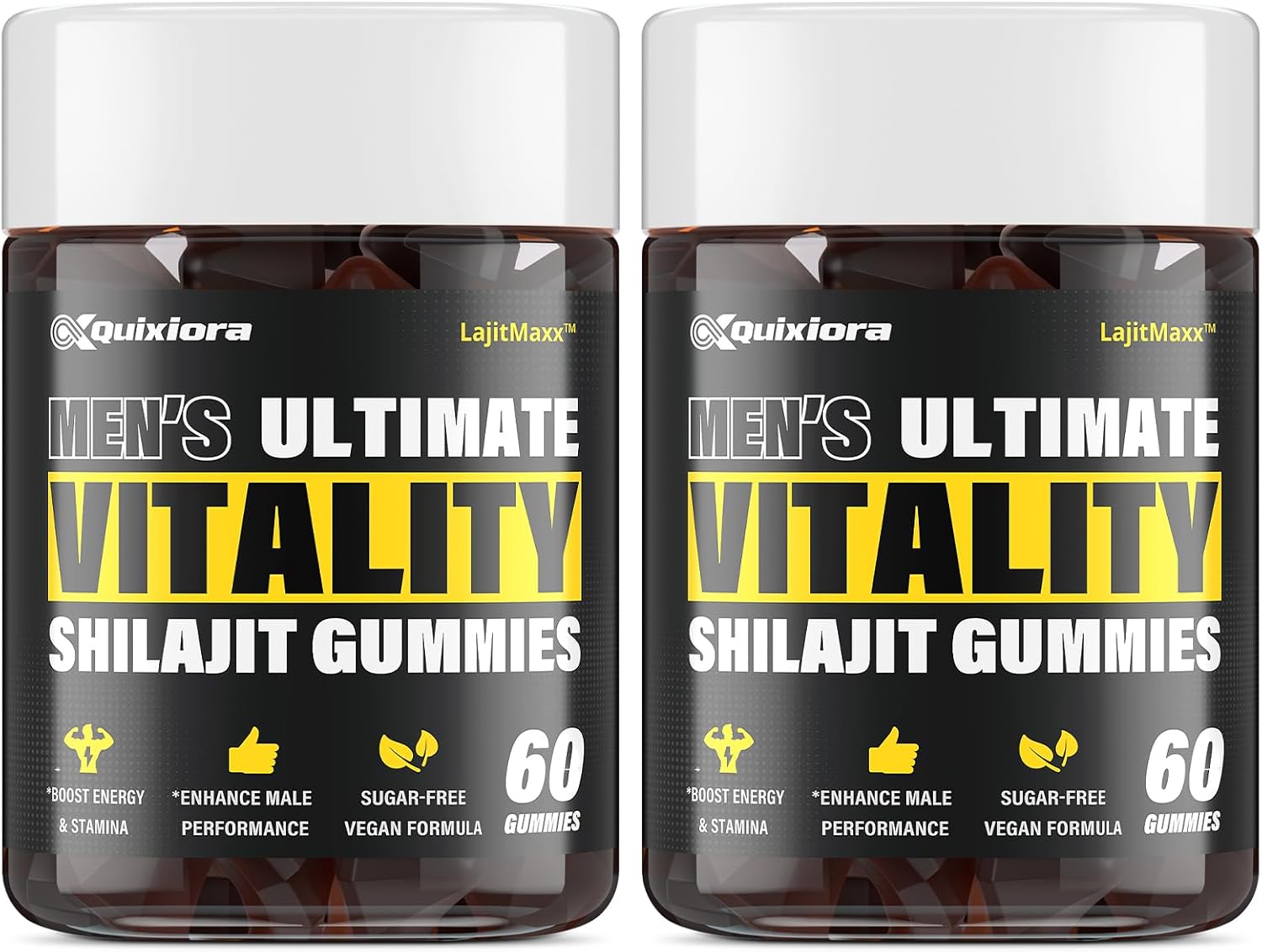 Shilajit Gummies for Men & Women | Shilajit for Men – Shilajit Pure Himalayan Organic |High Potency|85+ Trace Minerals & Fulvic Acid| Shilajit Supplement | 120 Gummies