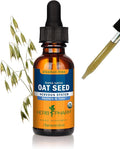 Herb Pharm Certified Organic Alcohol-Free Oat Seed Glycerite for Nervous System Support - 1 Fl Oz (Pack of 1)