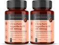 Ultra Pure Krill Oil 500mg x 240 Capsules (2 Bottles) - Sourced in The Unpolluted Waters of Antarctic Providing a Rich Supply of Astaxanthin, Omega 3, and Vitamin D