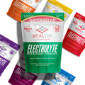 Vitalyte Electrolyte Powder Drink Mix, Isotonic Electrolyte Hydration Mix, Bulk Case Pack (12 Pack, Watermelon)