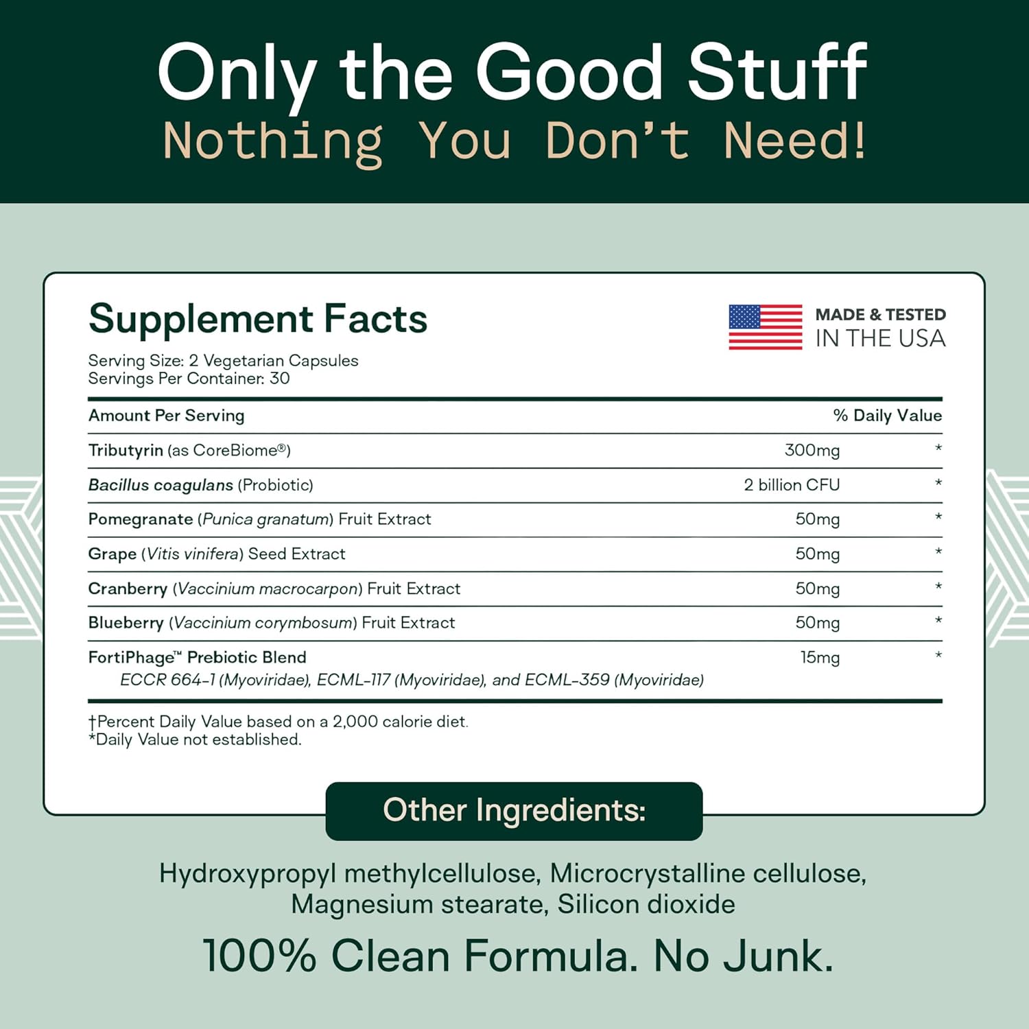 Adapt Naturals 4-in-1 Biome Protect Prebiotics, Probiotics Supplement Postbiotics & Polyphenols for Microbiome, Gut Health & Defense for Women & Men, 60 Day Supply